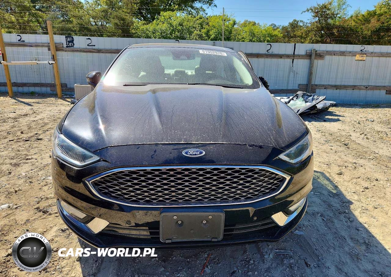 2017 Ford Fusion Titanium VIN:3FA6P0K90HR183919 - 5