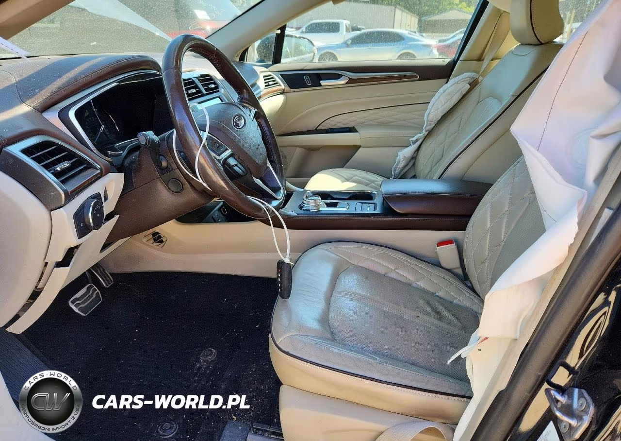 2017 Ford Fusion Titanium VIN:3FA6P0K90HR183919 - 7