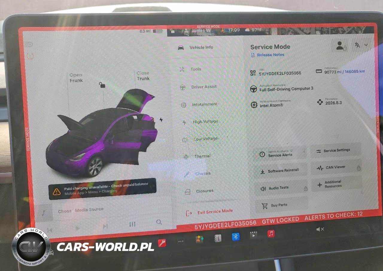 2020 Tesla Model Y VIN:5YJYGDEE2LF035056 - 9
