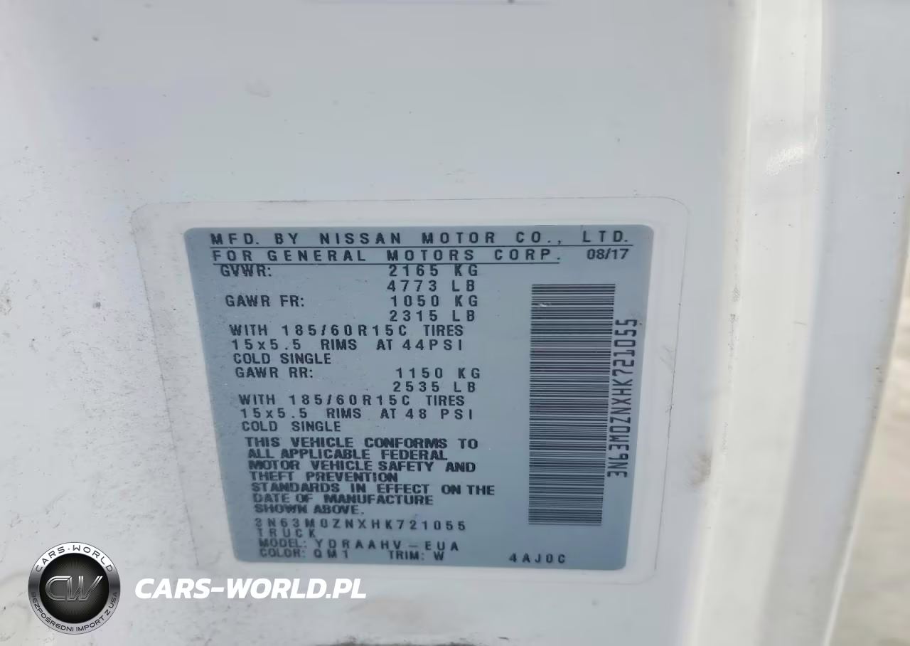 2017 Chevrolet City Express Lt VIN:3N63M0ZNXHK721055 - 14