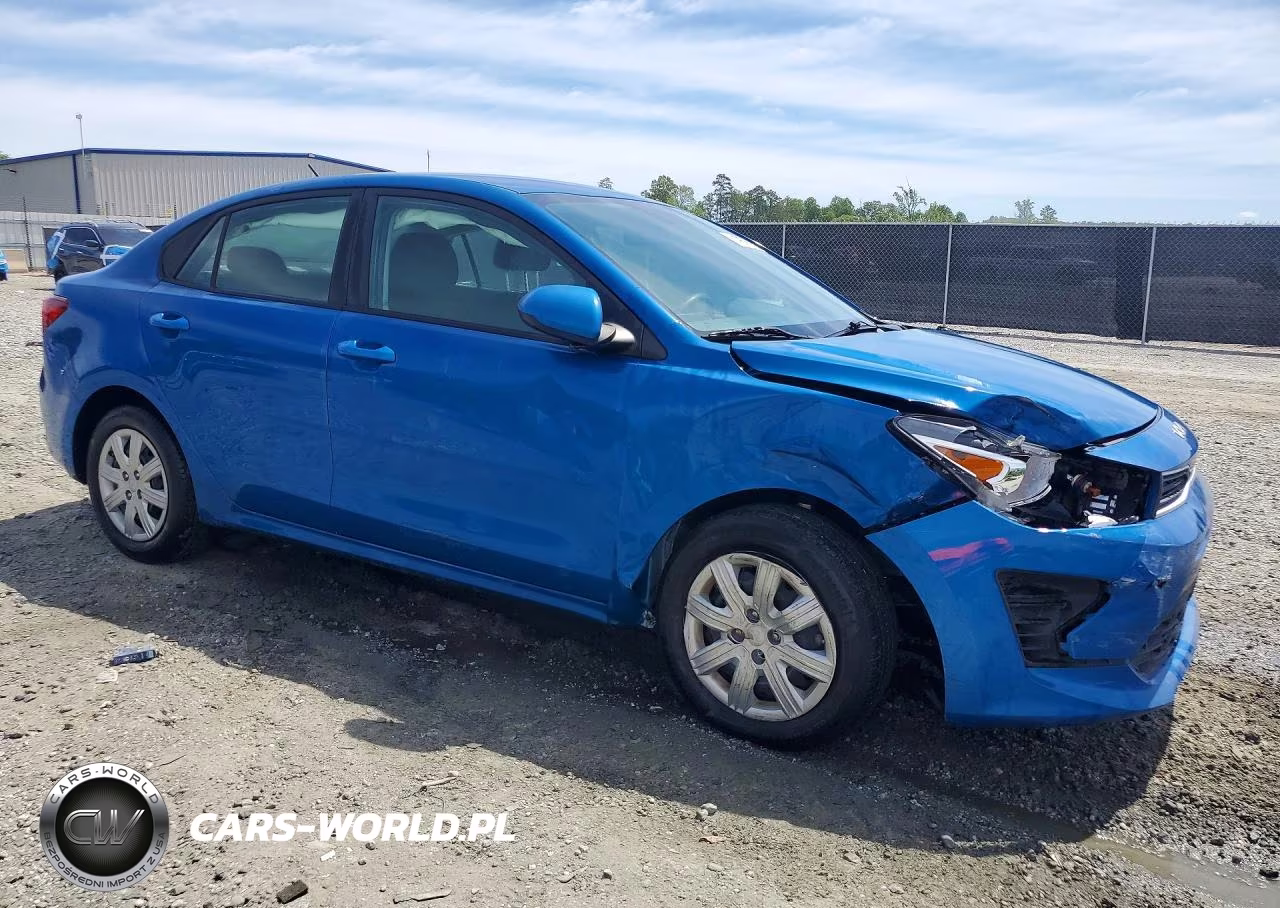 2022 Kia Rio S VIN:3KPA24AD8NE438495 - 4