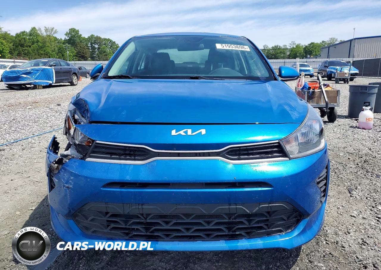 2022 Kia Rio S VIN:3KPA24AD8NE438495 - 5