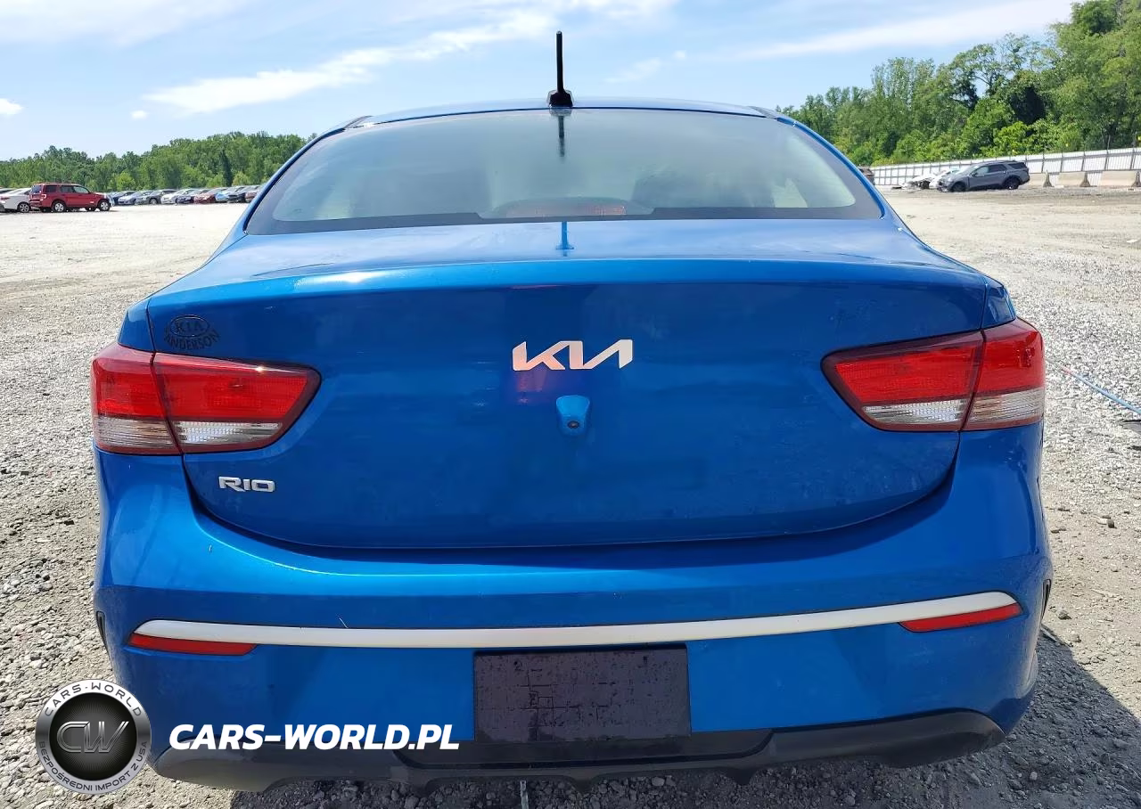 2022 Kia Rio S VIN:3KPA24AD8NE438495 - 6