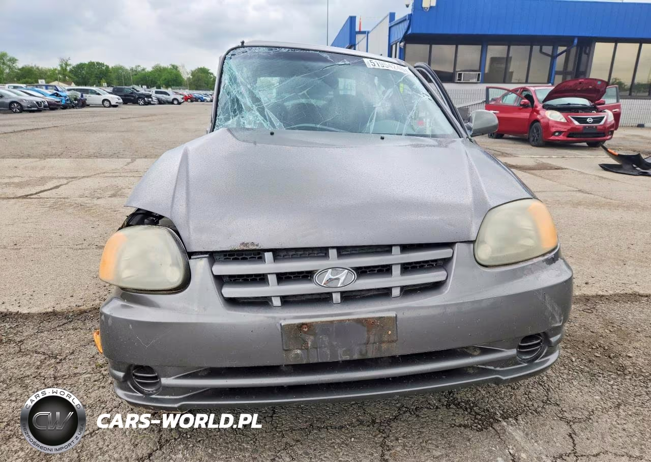 2005 Hyundai Accent Gl VIN:KMHCG45C45U613835 - 5