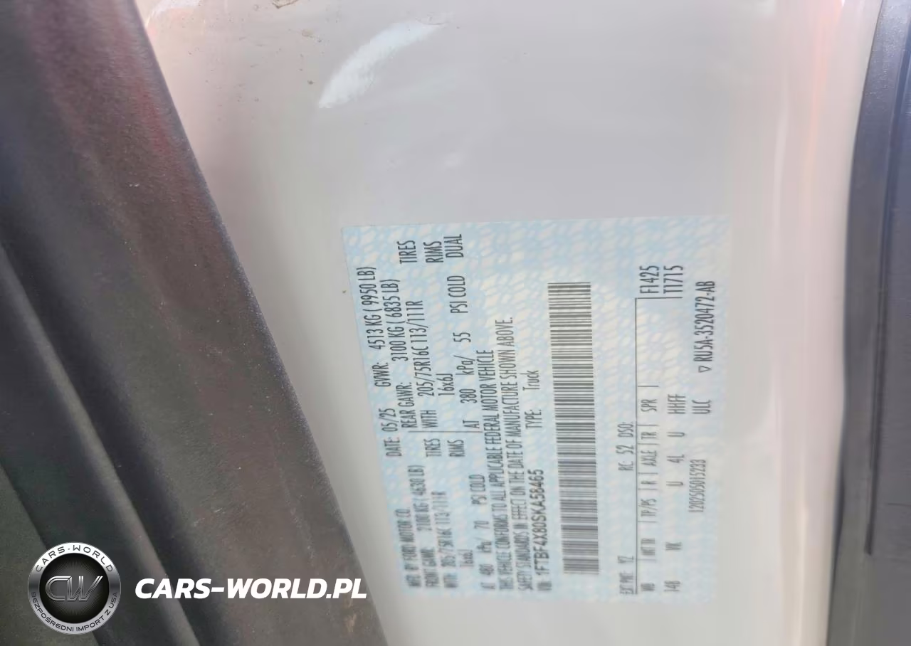 2025 Ford Transit 350 Hd Delivery Van VIN:1FTBF4X80SKA58465 - 13