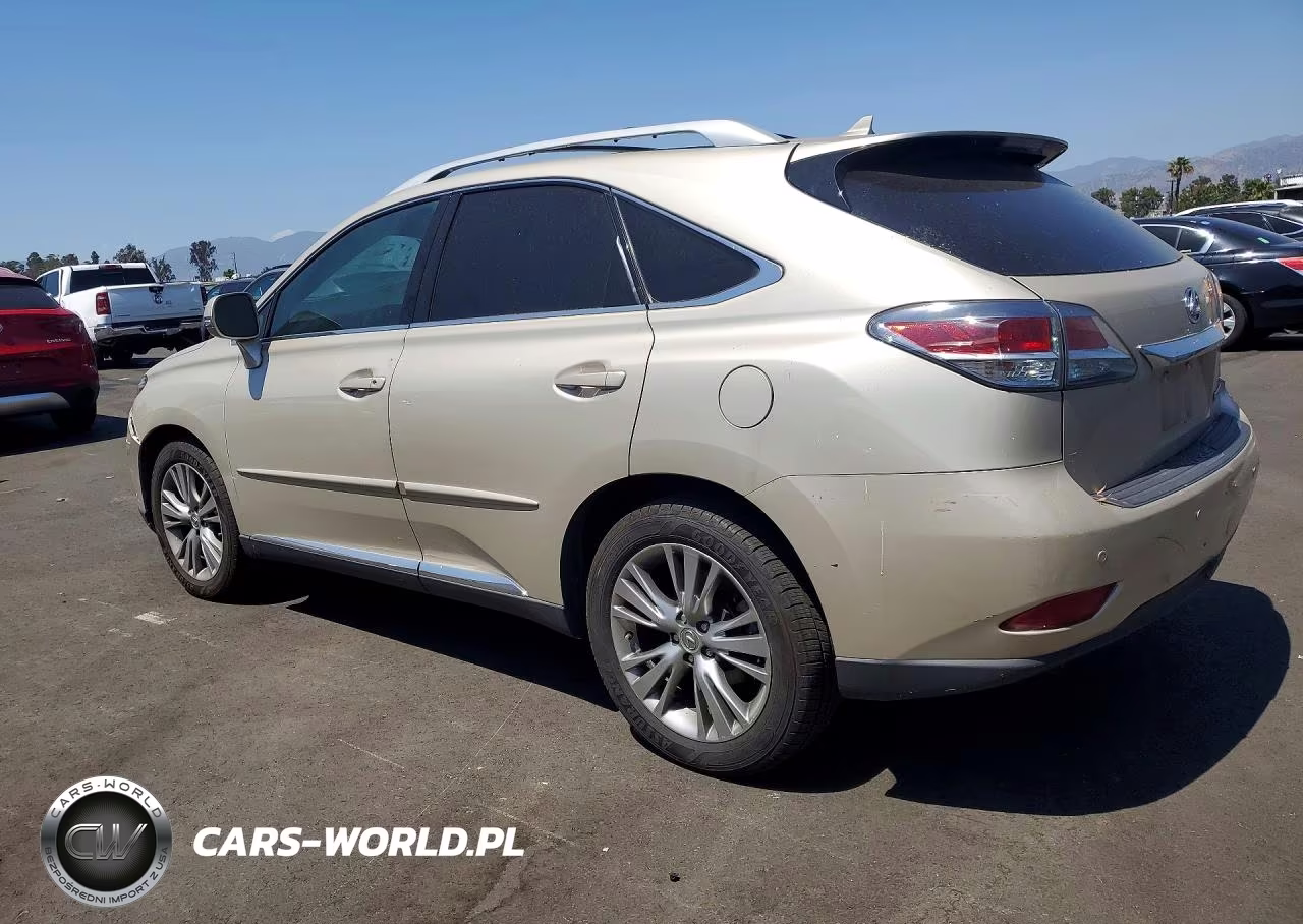 2013 Lexus Rx 350 Base VIN:2T2ZK1BA6DC129042 - 2