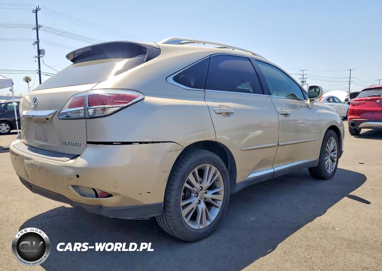 2013 Lexus Rx 350 Base VIN:2T2ZK1BA6DC129042 - 3