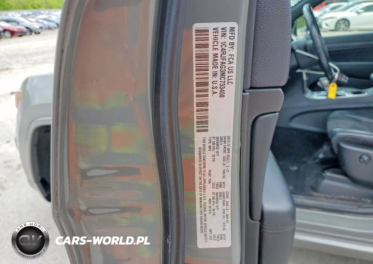 2021 Jeep Grand Cherokee Laredo VIN:1C4RJFAG3MC733408 - 13