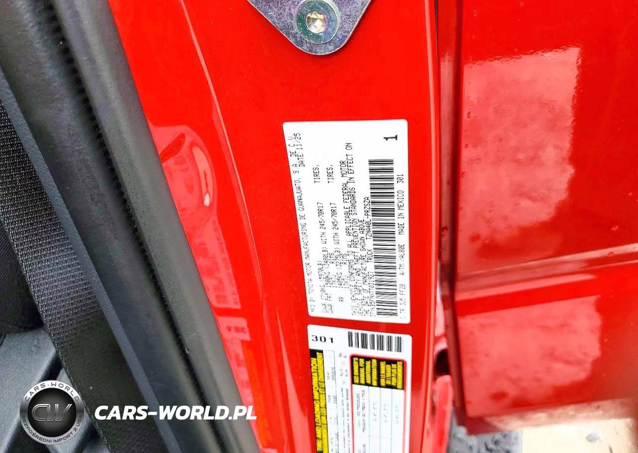 2026 Toyota Tacoma Sr5 VIN:3TYKB5FNXTT031927 - 12