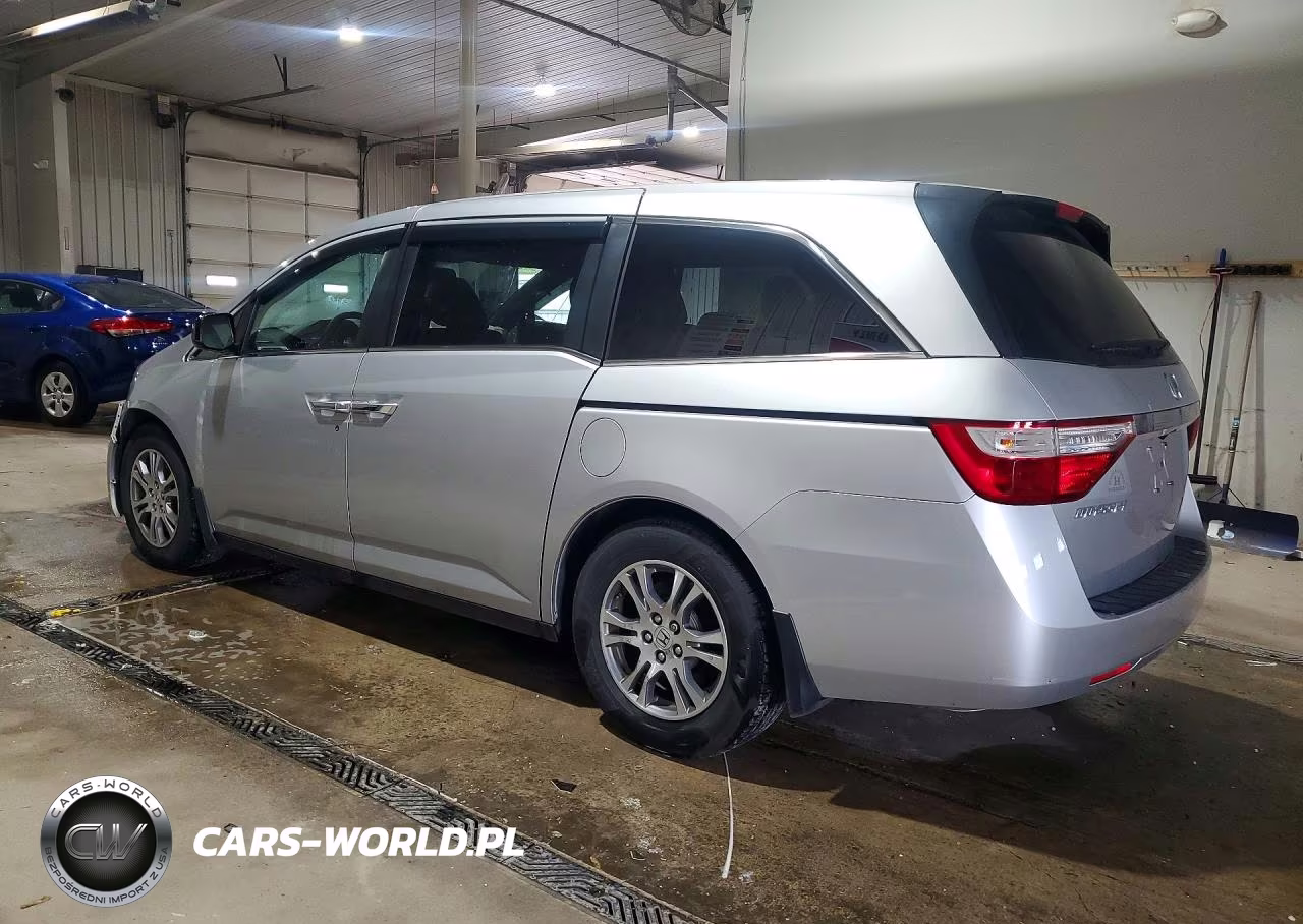 2013 Honda Odyssey Exl VIN:5FNRL5H61DB080582 - 2