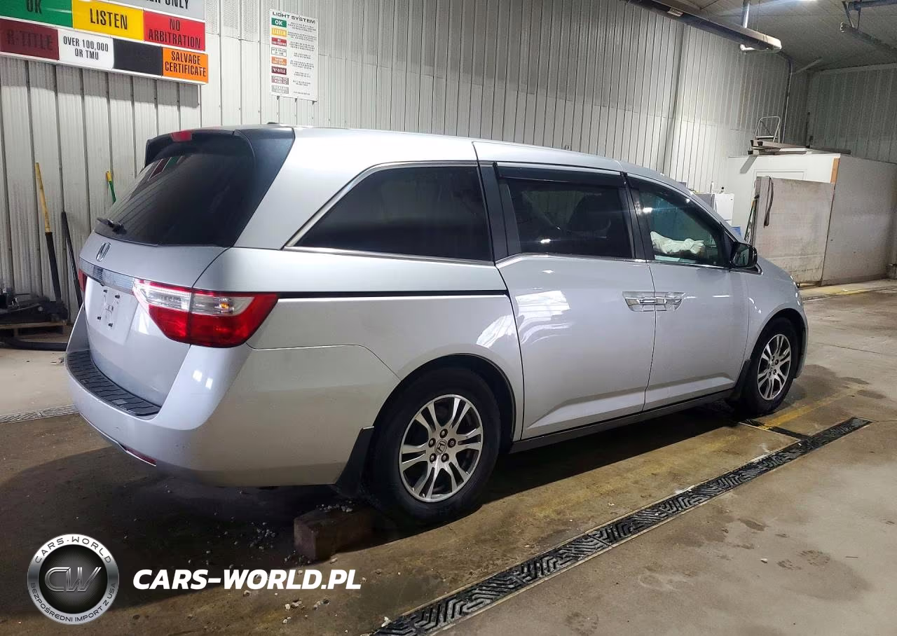 2013 Honda Odyssey Exl VIN:5FNRL5H61DB080582 - 3
