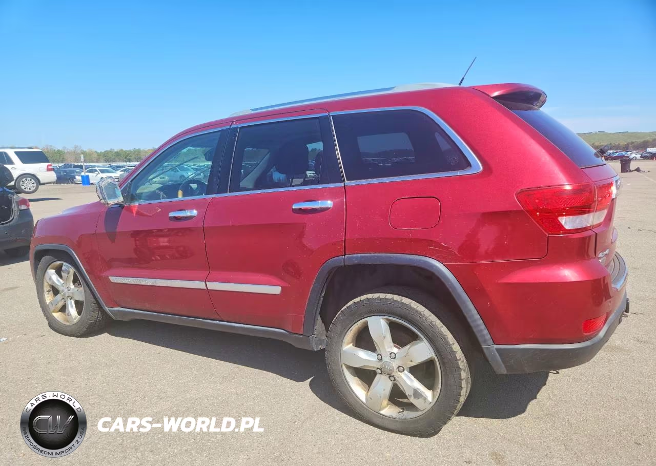 2012 Jeep Grand Cherokee Overland VIN:1C4RJFCT7CC236791 - 2