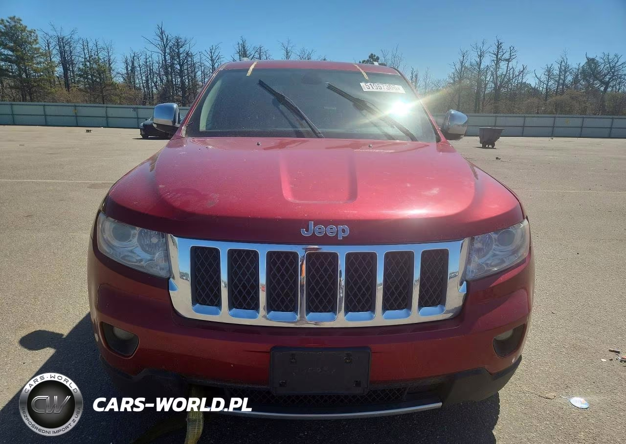 2012 Jeep Grand Cherokee Overland VIN:1C4RJFCT7CC236791 - 5
