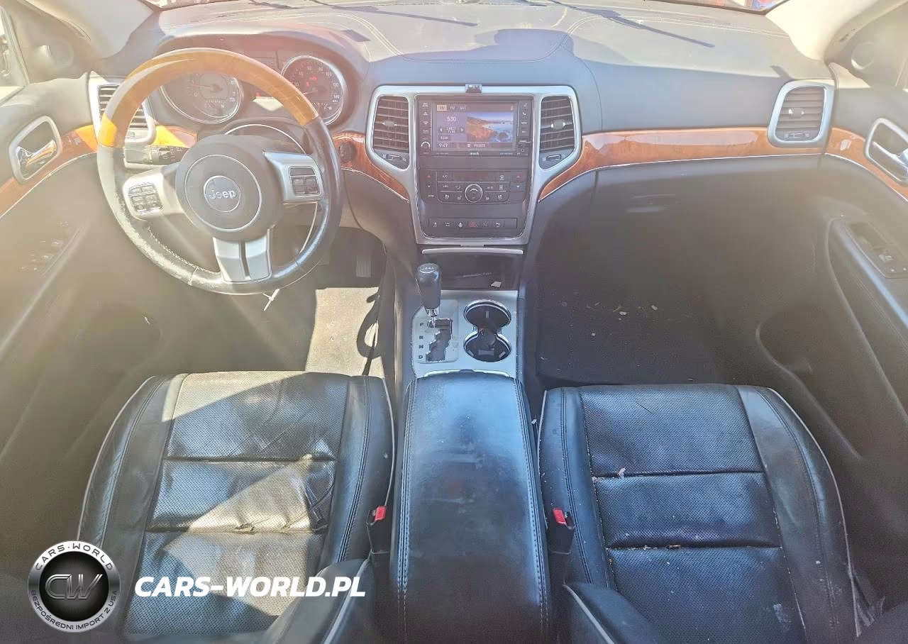 2012 Jeep Grand Cherokee Overland VIN:1C4RJFCT7CC236791 - 8