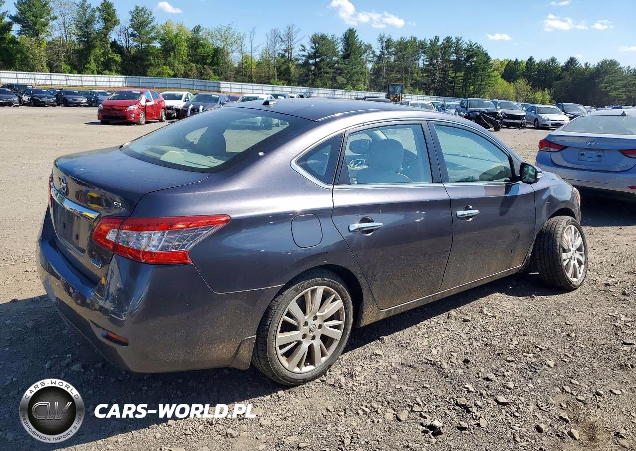 2014 Nissan Sentra S VIN:3N1AB7AP8EY324302 - 3