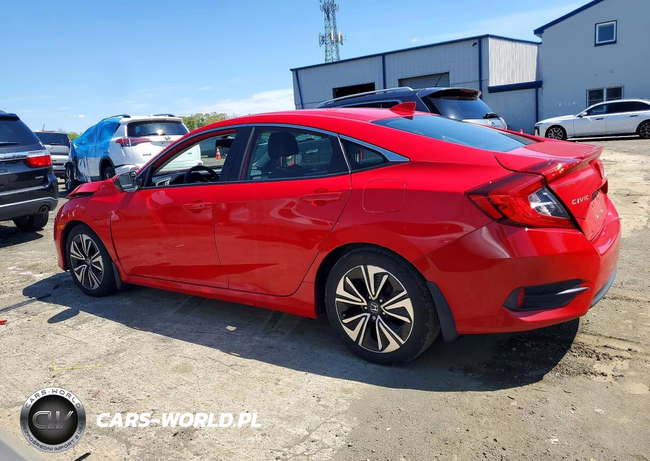 2018 Honda Civic Exl VIN:JHMFC1F74JX041959 - 2
