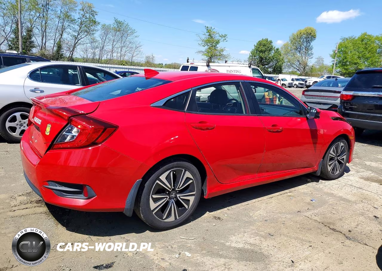 2018 Honda Civic Exl VIN:JHMFC1F74JX041959 - 3