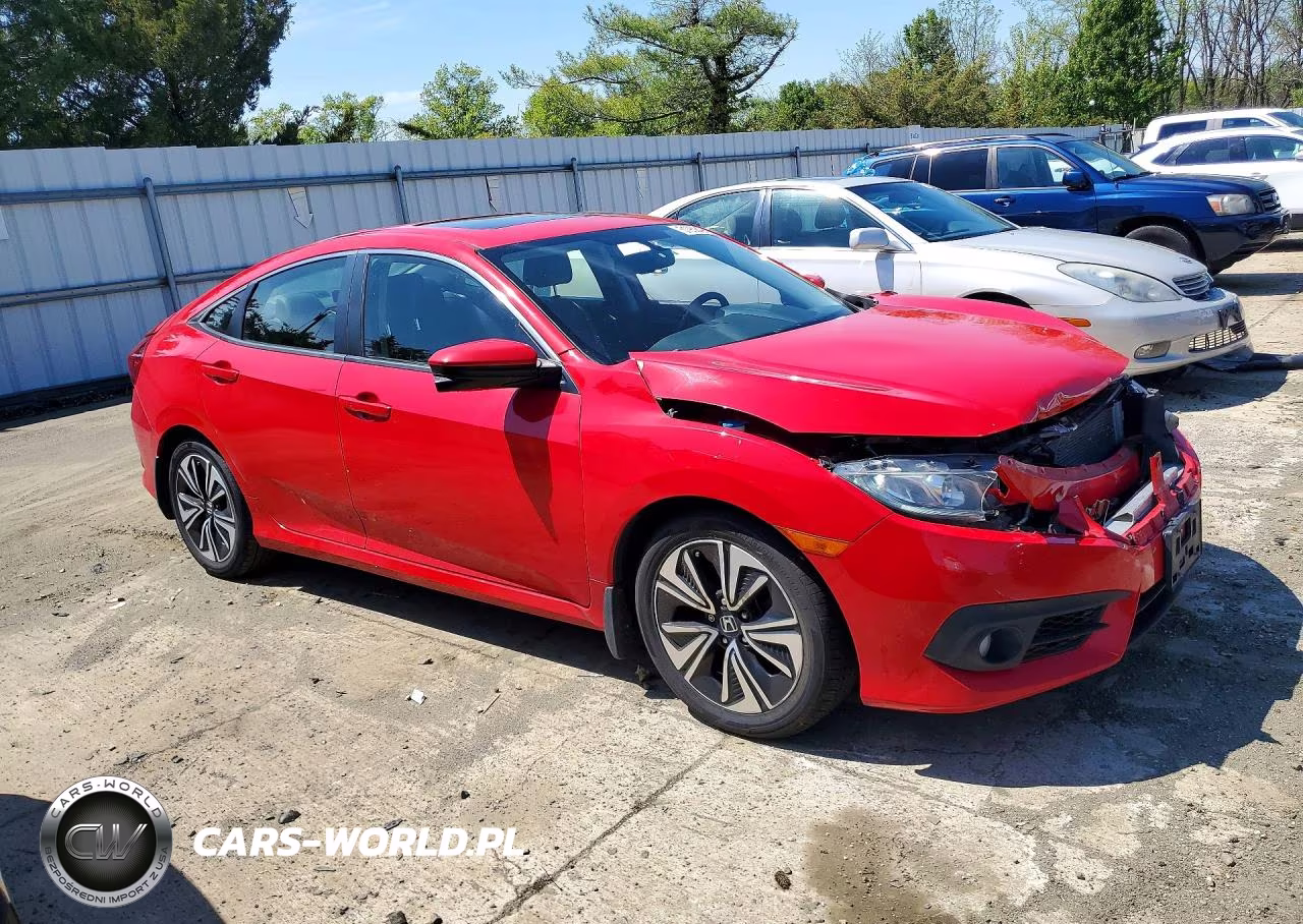 2018 Honda Civic Exl VIN:JHMFC1F74JX041959 - 4