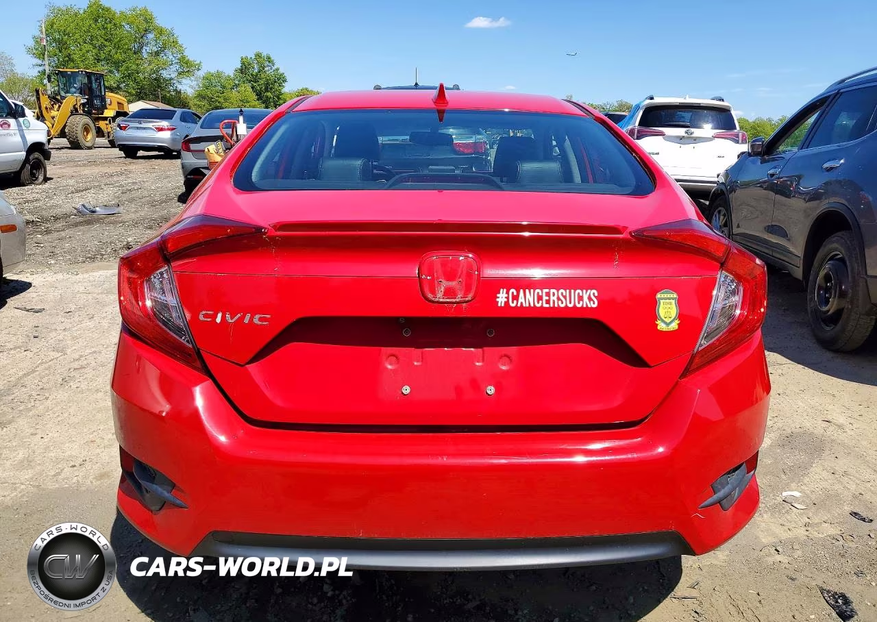 2018 Honda Civic Exl VIN:JHMFC1F74JX041959 - 6