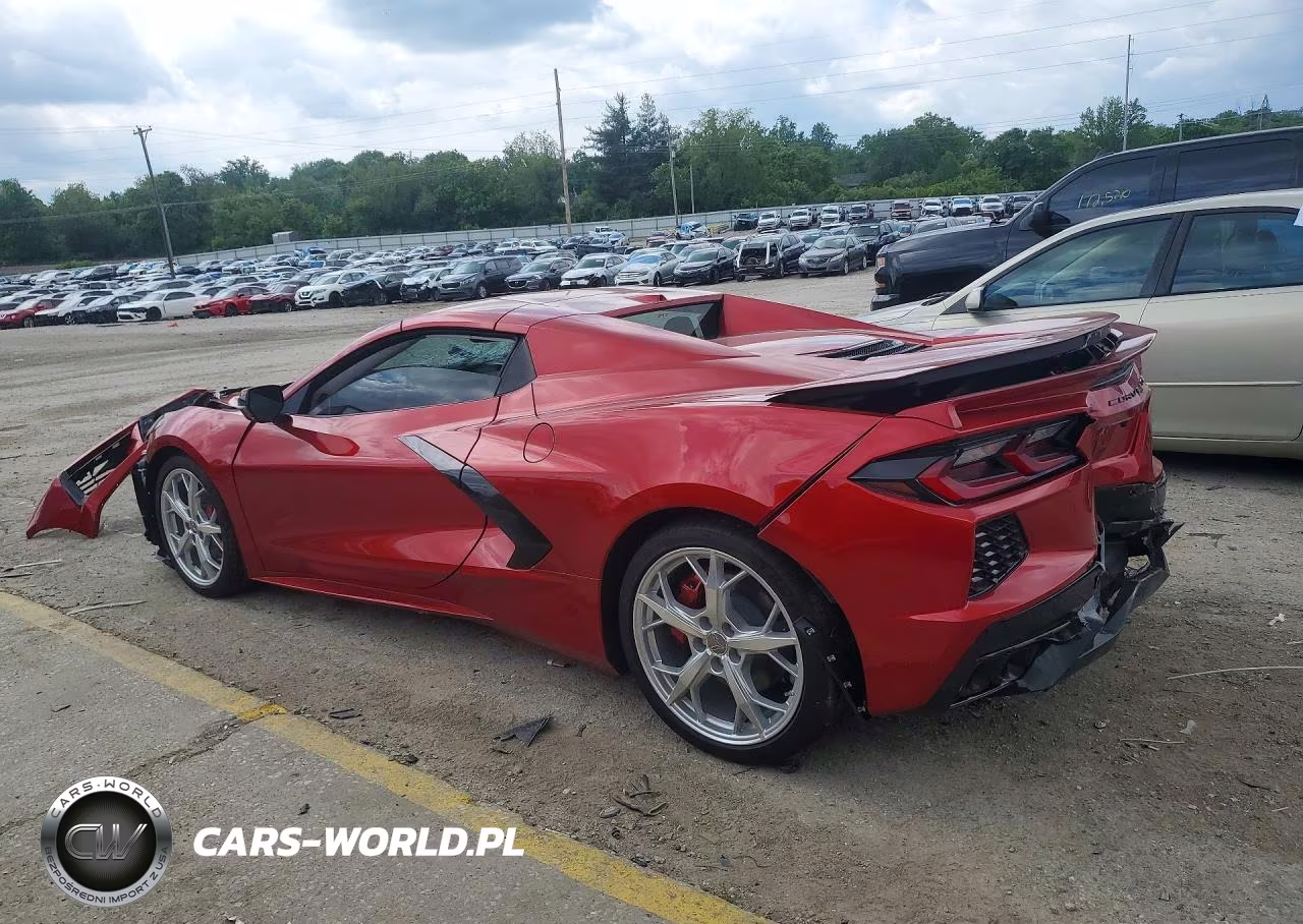 2023 Chevrolet Corvette Stingray 3Lt VIN:1G1YC3D40P5136191 - 2