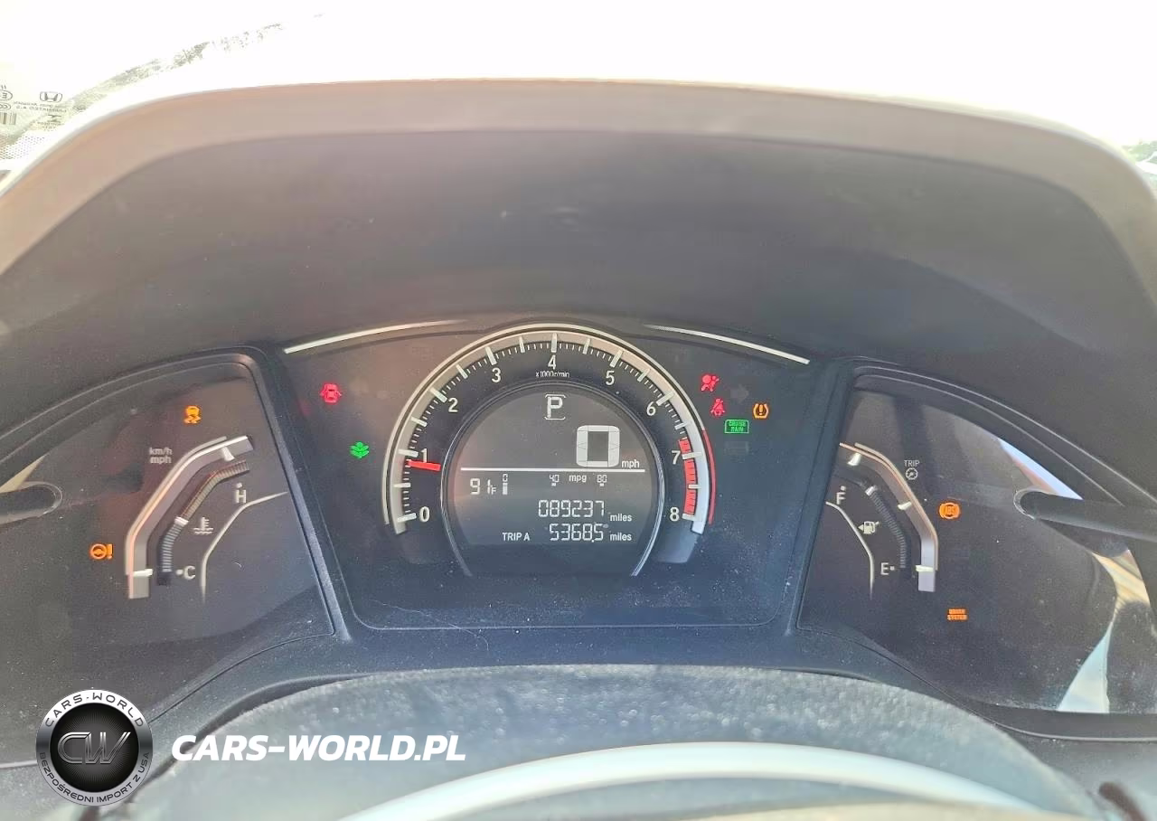 2016 Honda Civic Lx VIN:2HGFC2F51GH524488 - 9