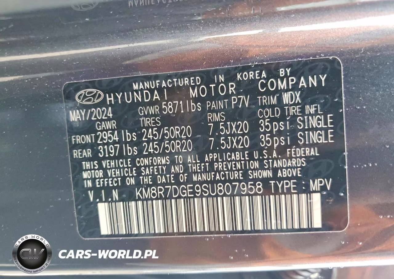 2025 Hyundai Palisade Calligraphy VIN:KM8R7DGE9SU807958 - 14