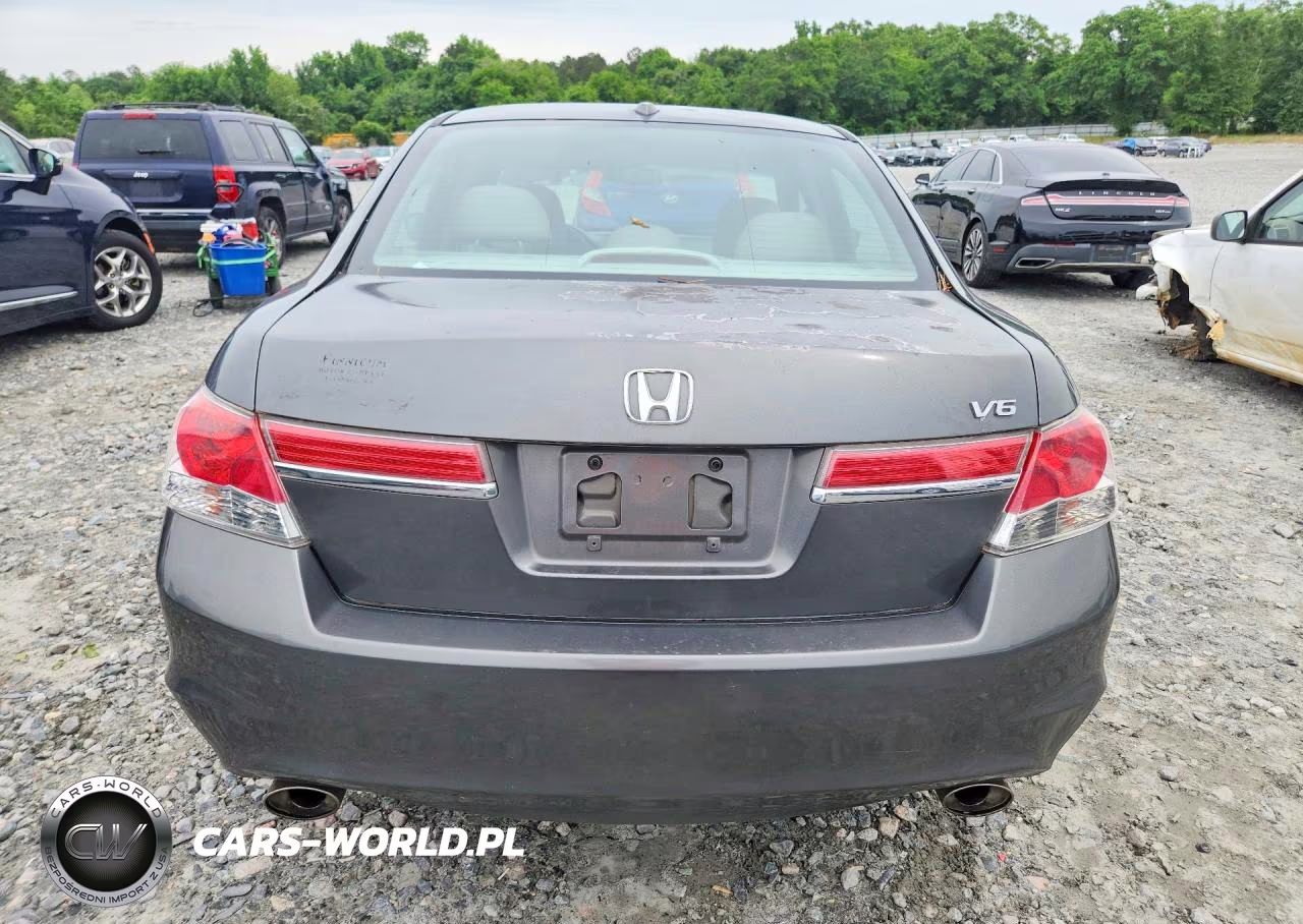 2012 Honda Accord Exl VIN:1HGCP3F81CA026503 - 6