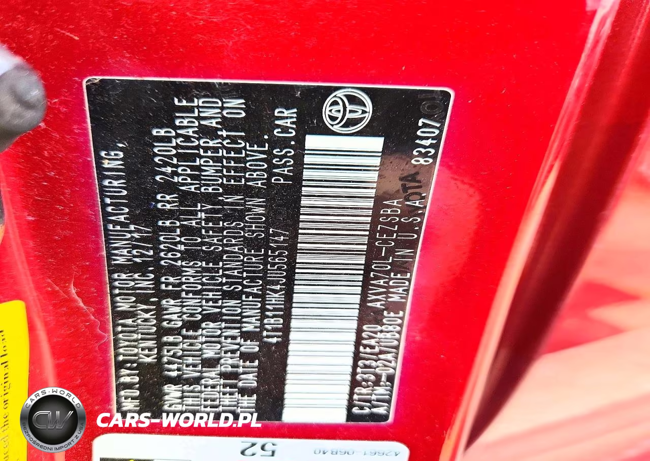2018 Toyota Camry Se VIN:4T1B11HK4JU565147 - 12