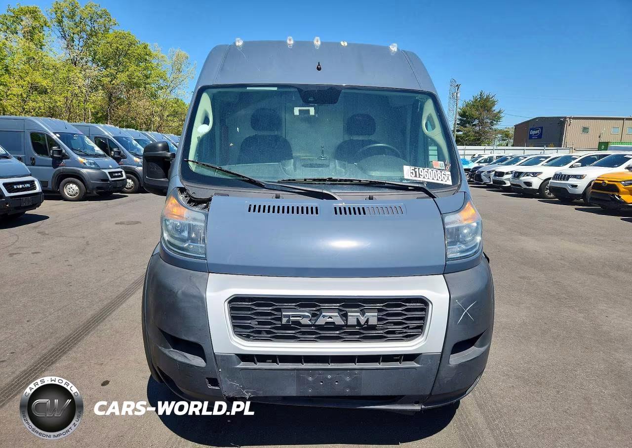 2021 Ram Promaster 3500 Delivery Van VIN:3C6MRVJG9ME545005 - 5