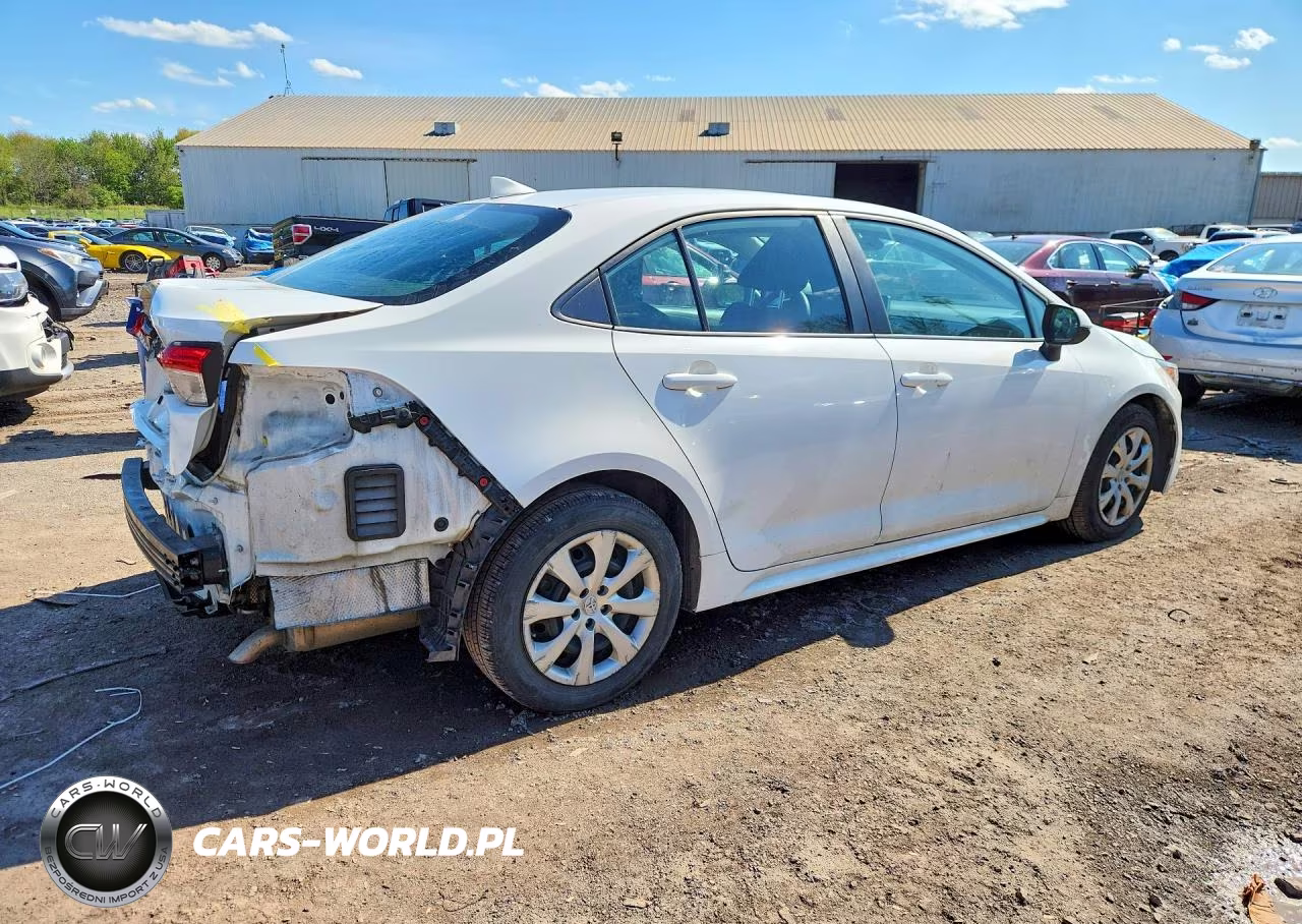 2020 Toyota Corolla Le VIN:5YFEPRAEXLP036613 - 3