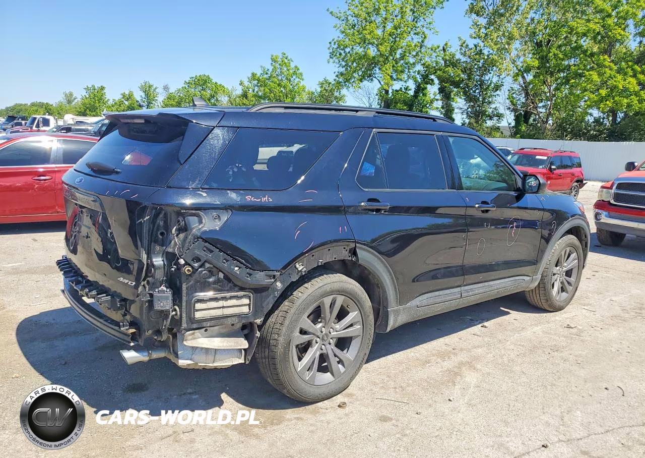 2021 Ford Explorer Xlt VIN:1FMSK8DH0MGB60907 - 3