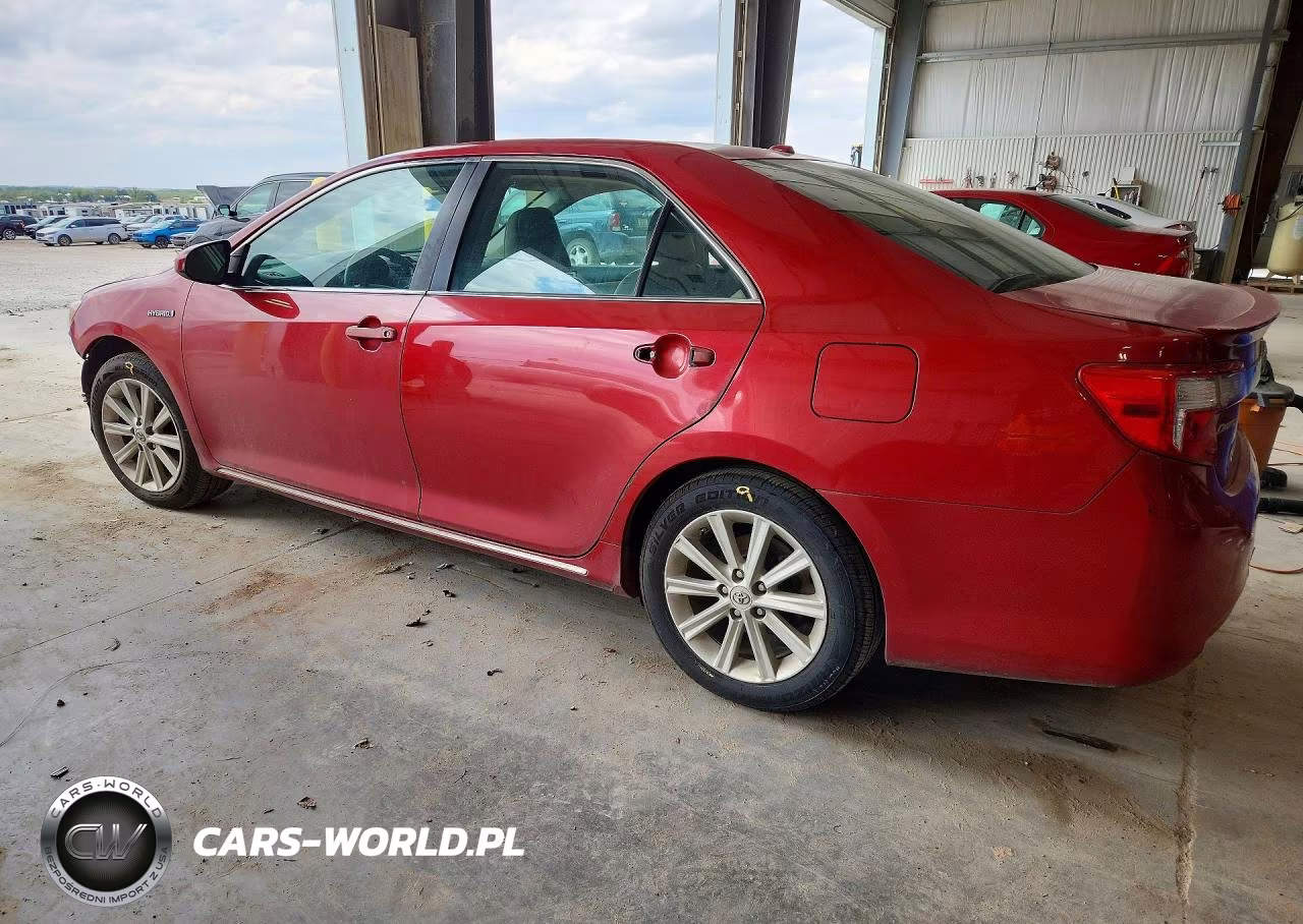 2012 Toyota Camry Hybrid Xle VIN:4T1BD1FK2CU041704 - 2
