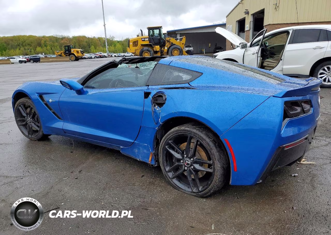 2014 Chevrolet Corvette Stingray Z51 2Lt VIN:1G1YJ2D79E5100698 - 2