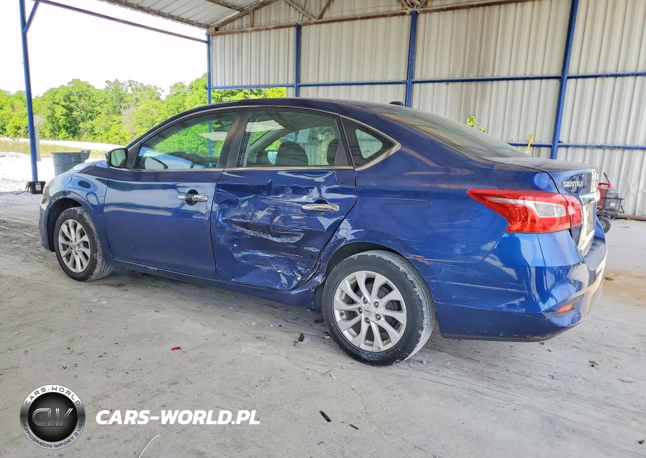 2018 Nissan Sentra Sv VIN:3N1AB7AP0JL656077 - 2