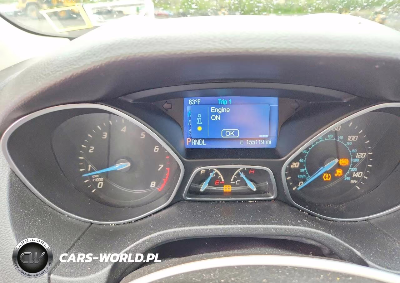 2014 Ford Focus Se VIN:1FADP3F22EL346392 - 9