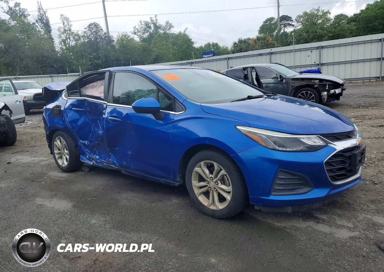 2019 Chevrolet Cruze Lt VIN:1G1BE5SM2K7100434 - 4