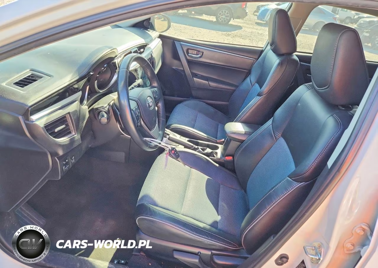 2015 Toyota Corolla S Plus VIN:2T1BURHE2FC342842 - 7