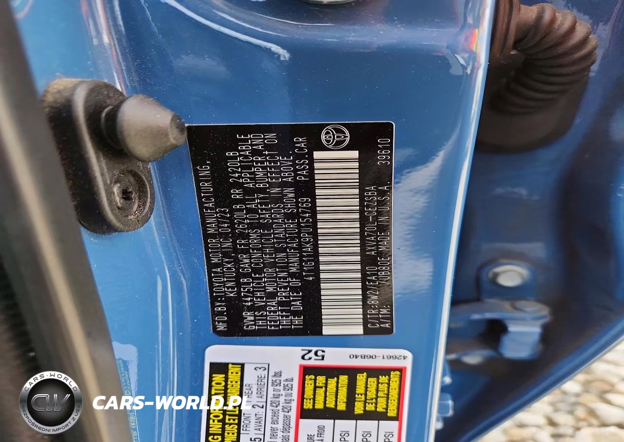 2023 Toyota Camry Se VIN:4T1G11AK9PU154769 - 12