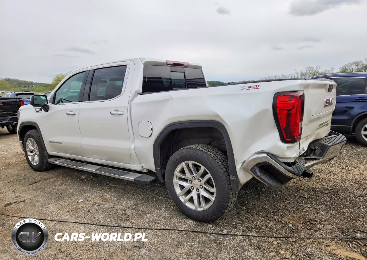 2021 GMC Sierra K1500 Slt VIN:3GTU9DET3MG383600 - 2