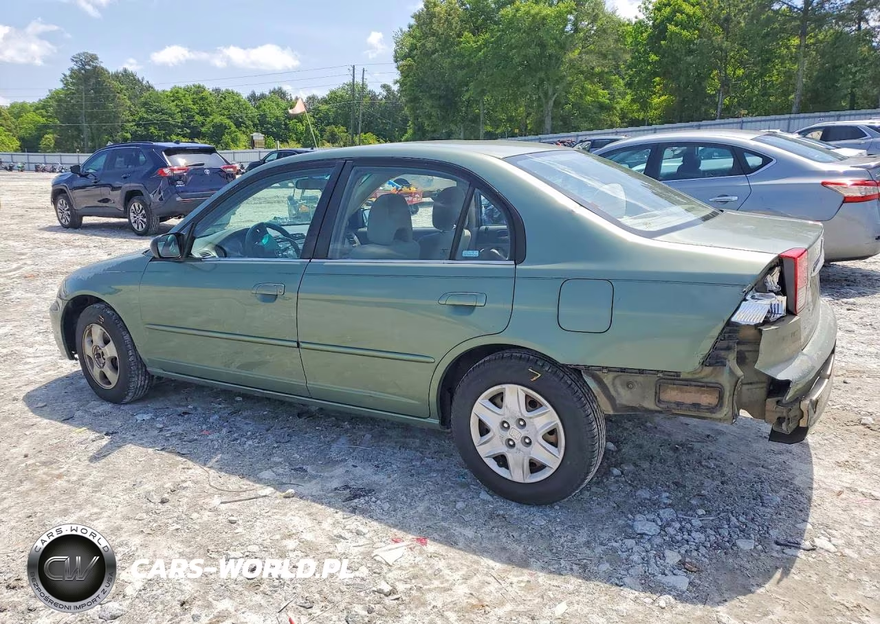 2003 Honda Civic Lx VIN:1HGES16563L004499 - 2