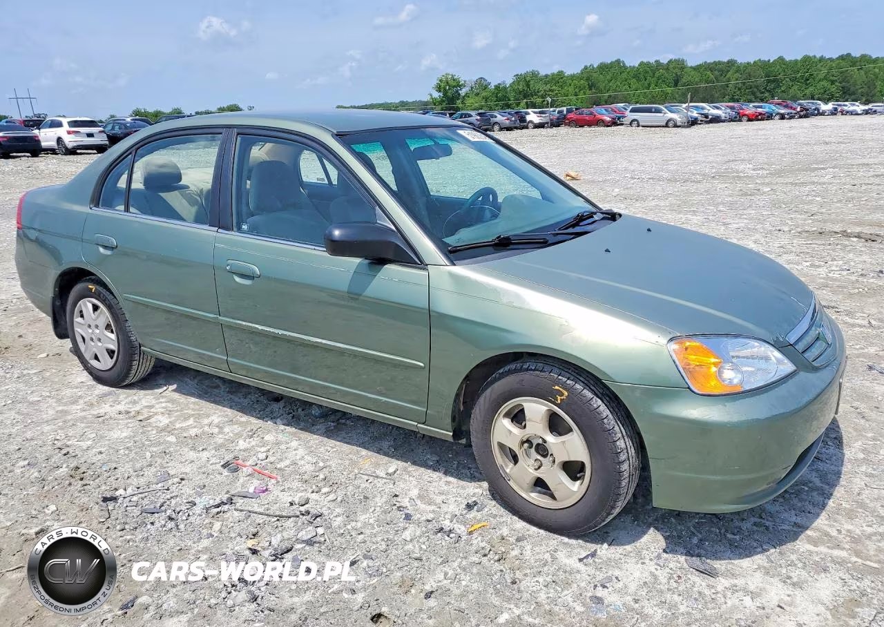 2003 Honda Civic Lx VIN:1HGES16563L004499 - 4