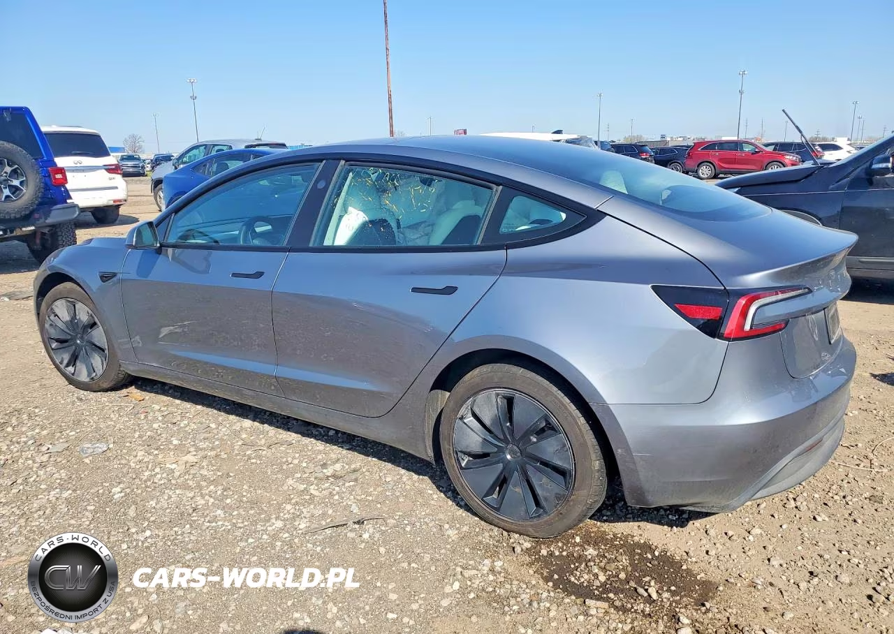 2025 Tesla Model 3 VIN:5YJ3E1EB0SF875016 - 2