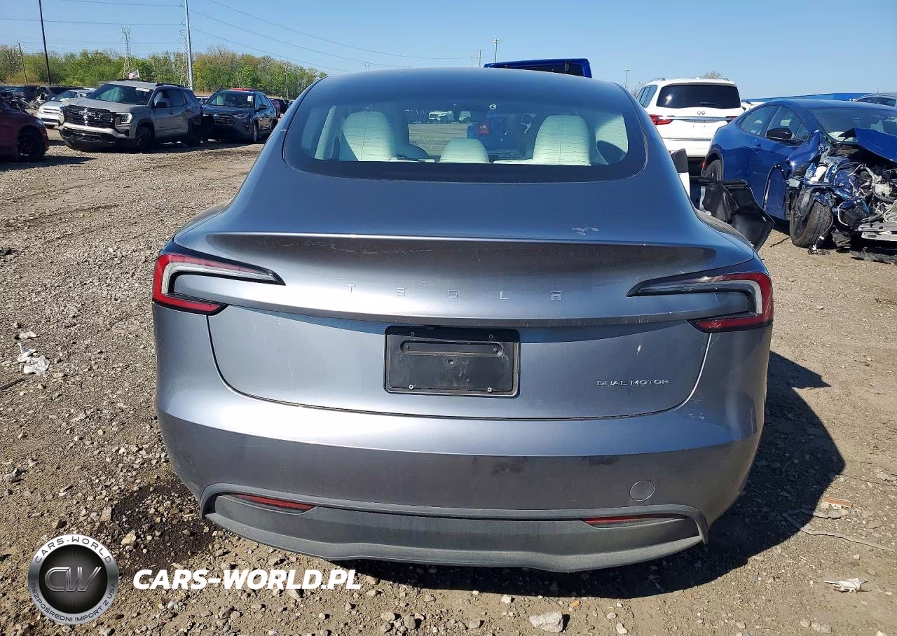 2025 Tesla Model 3 VIN:5YJ3E1EB0SF875016 - 6