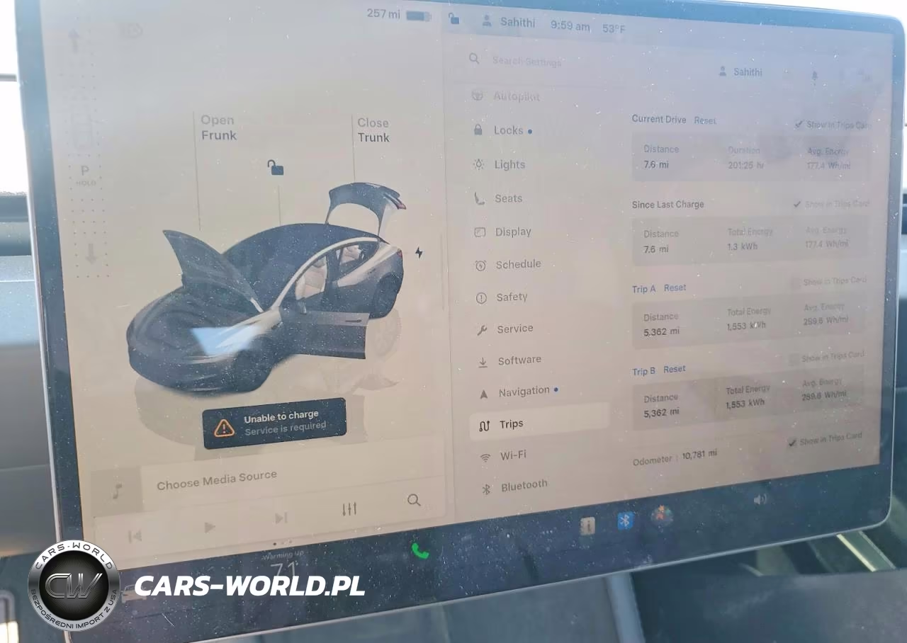 2025 Tesla Model 3 VIN:5YJ3E1EB0SF875016 - 9