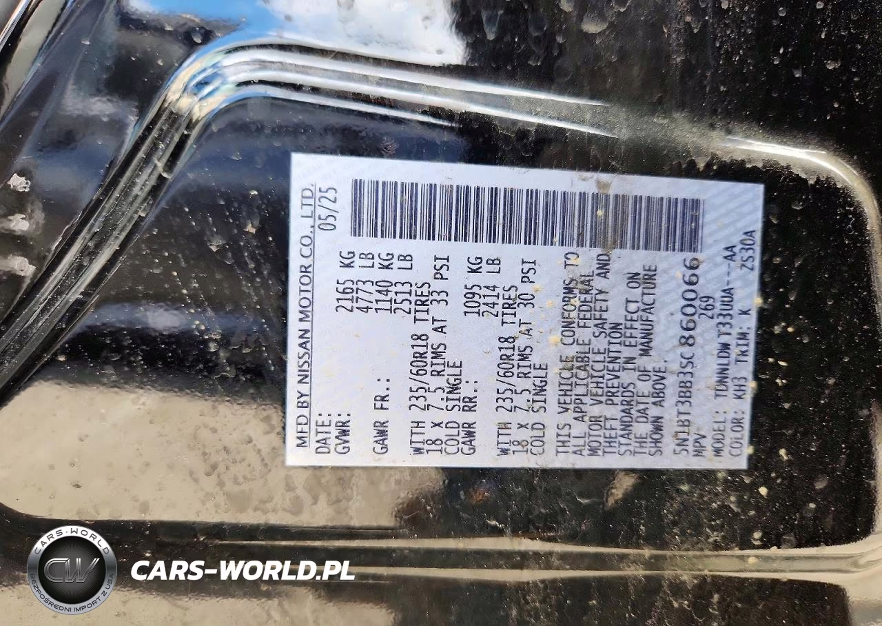 2025 Nissan Rogue Sv VIN:5N1BT3BB3SC860066 - 13