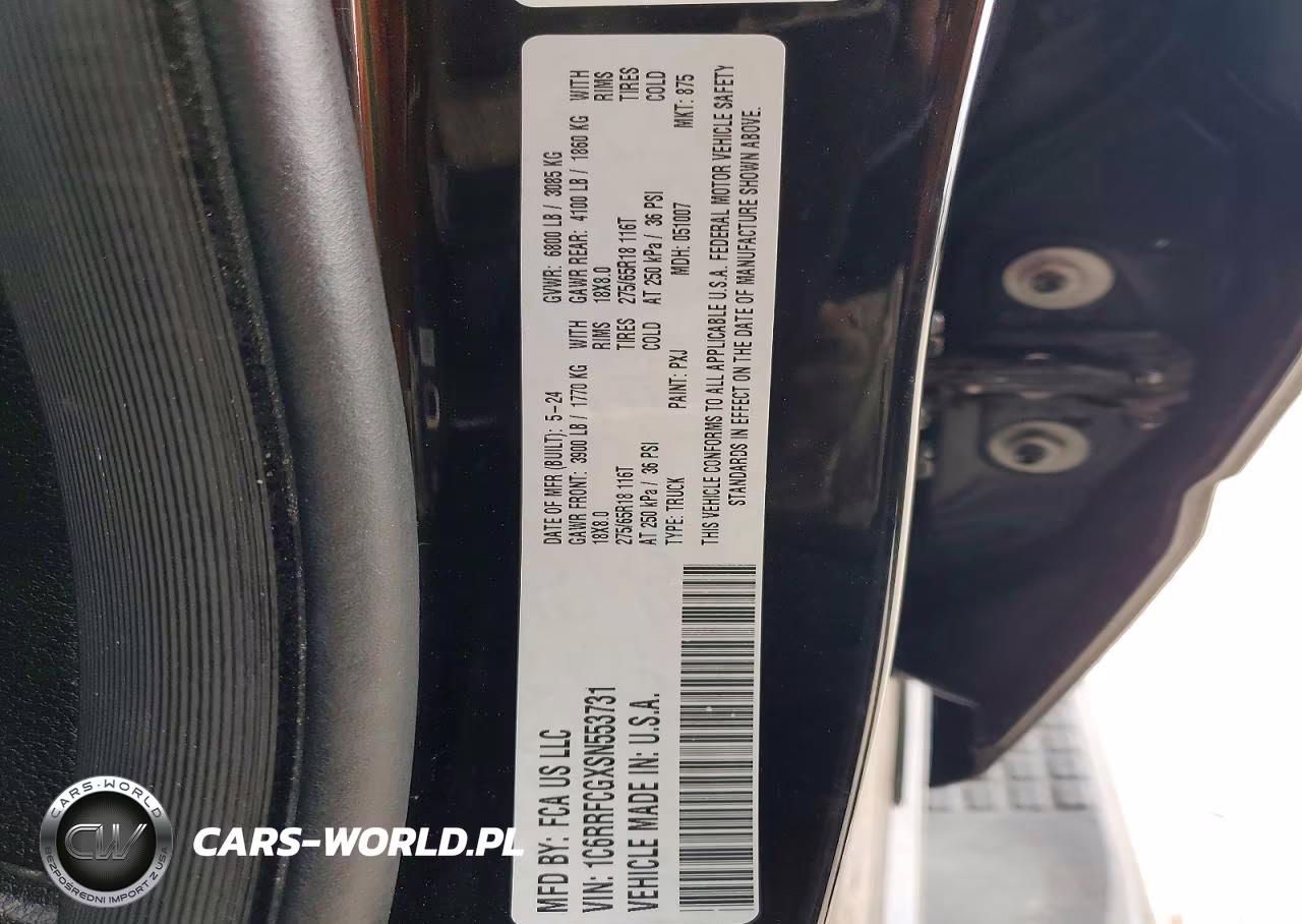 2025 Ram 1500 Tradesman VIN:1C6RRFCGXSN553731 - 13