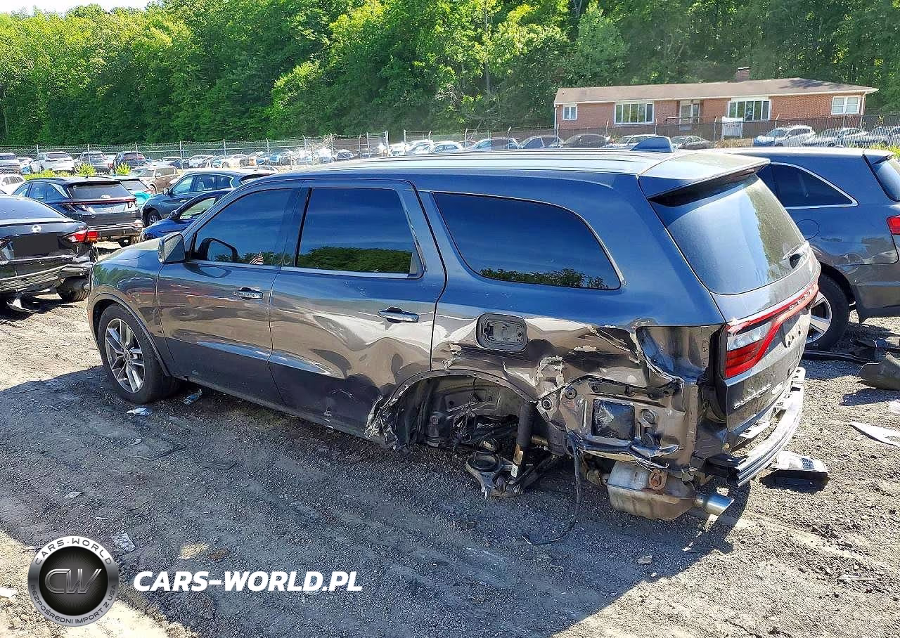 2021 Dodge Durango Gt VIN:1C4RDHDG2MC608222 - 2