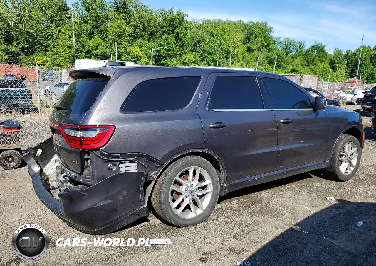 2021 Dodge Durango Gt VIN:1C4RDHDG2MC608222 - 3