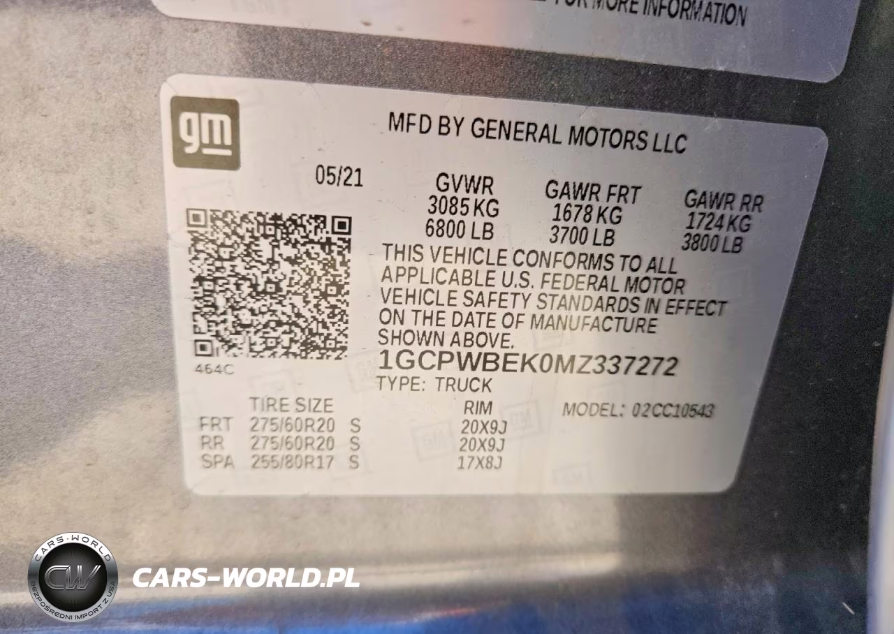 2021 Chevrolet Silverado VIN:1GCPWBEK0MZ337272 - 12