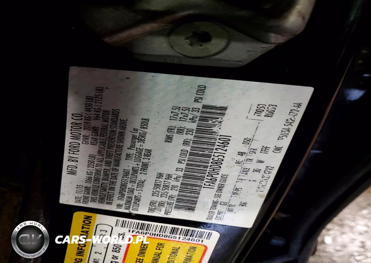 2016 Ford Fusion Se VIN:1FA6P0HD8G5124601 - 13